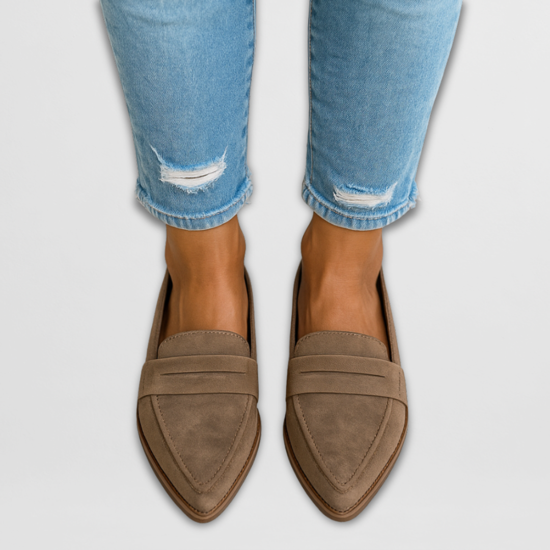 Nadia™ | Skórzane wsuwane buty