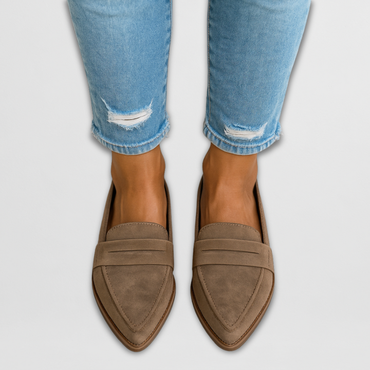 Nadia™ | Skórzane wsuwane buty