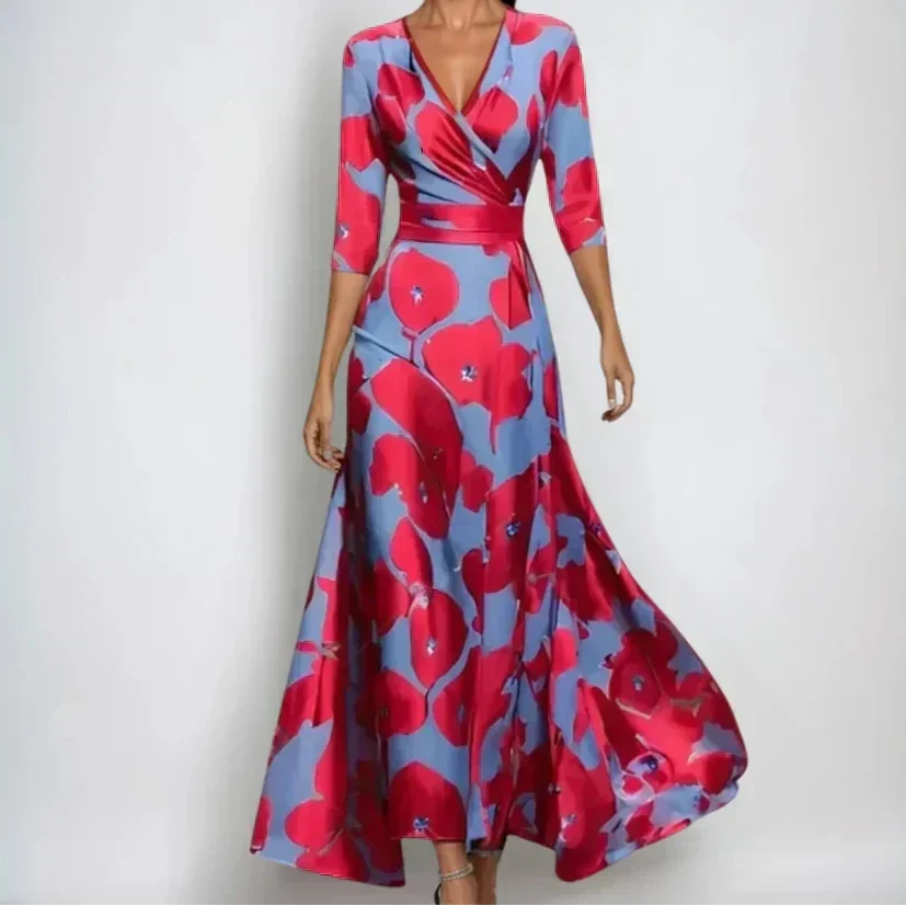 Emily | Elegancka sukienka w kwiaty