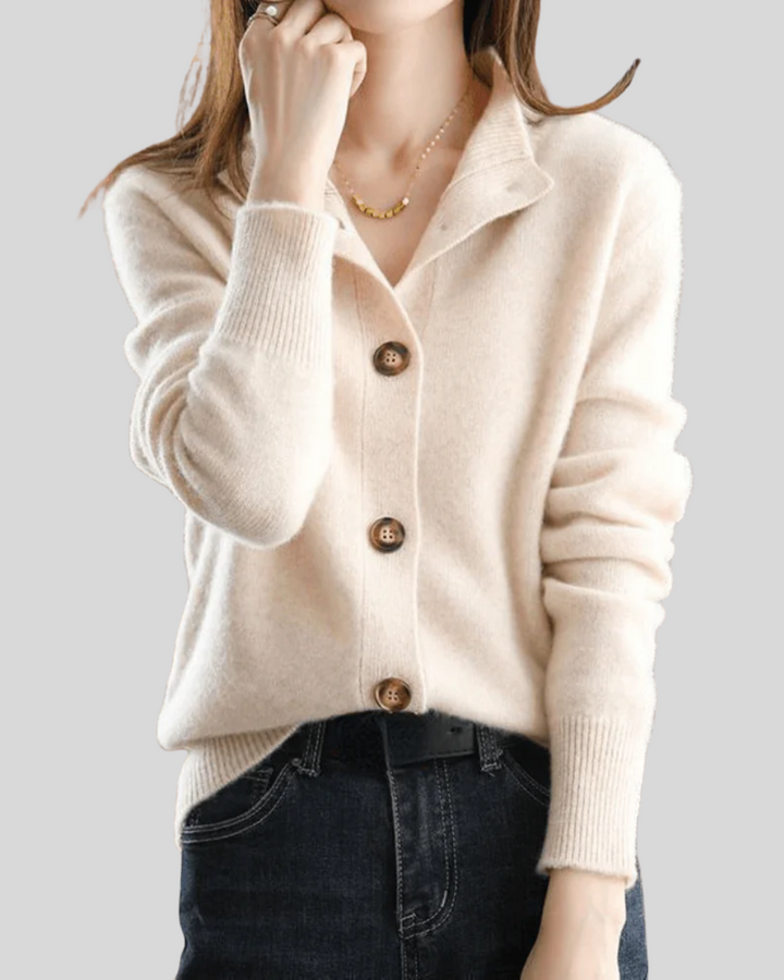 Claire | Luksusowy kardigan w stylu vintage