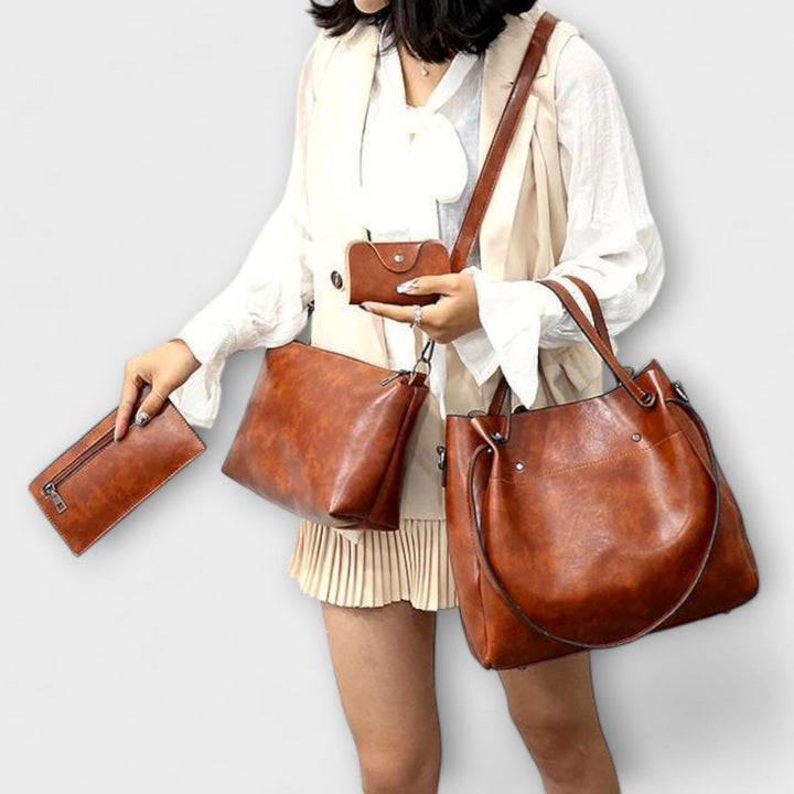 Azura | Zestaw torebek w stylu vintage