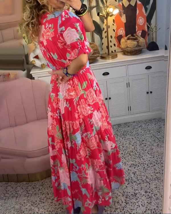 Floriana | Sukienka w kwiaty