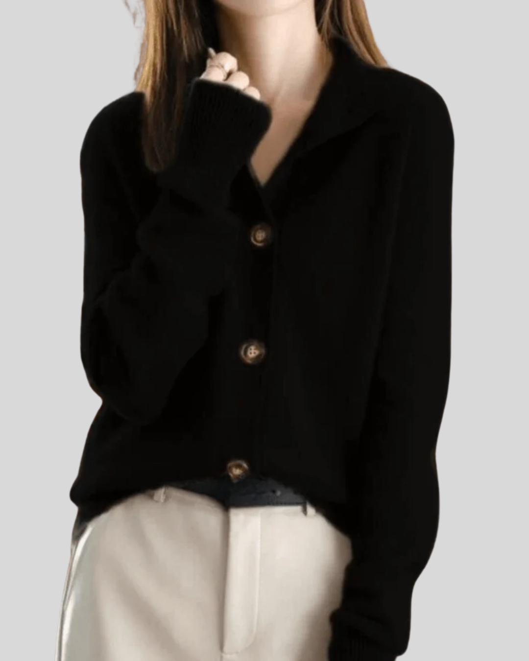 Claire | Luksusowy kardigan w stylu vintage