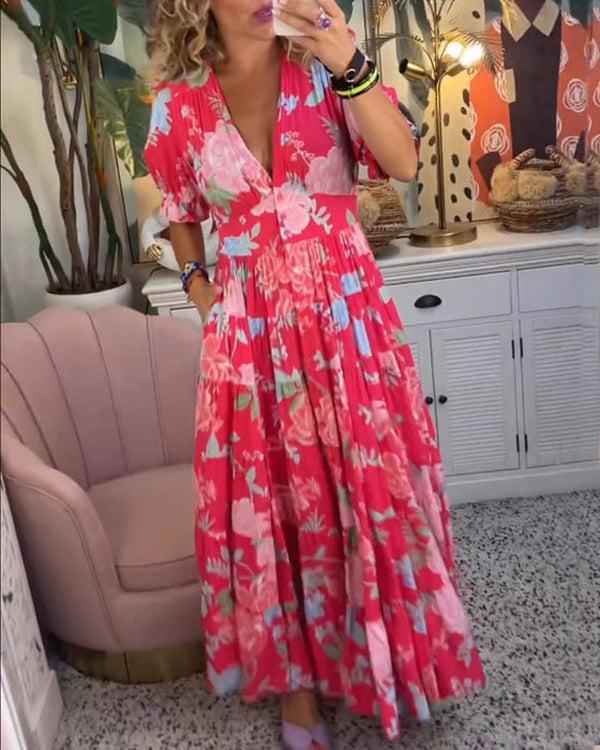 Floriana | Sukienka w kwiaty