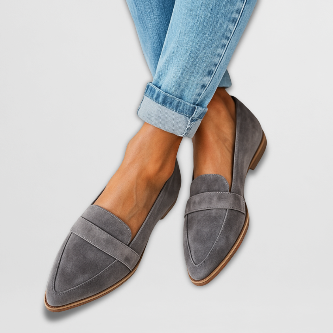 Nadia™ | Skórzane wsuwane buty