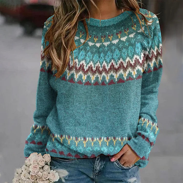 Regina | Sweter z nadrukiem