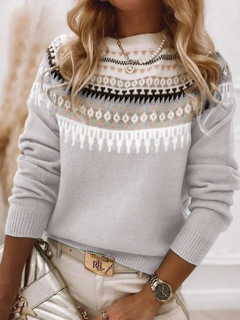 Dzianinowy sweter