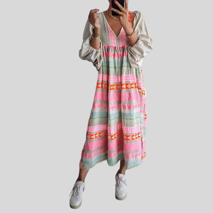 Jessenia | Wygodna sukienka w stylu boho