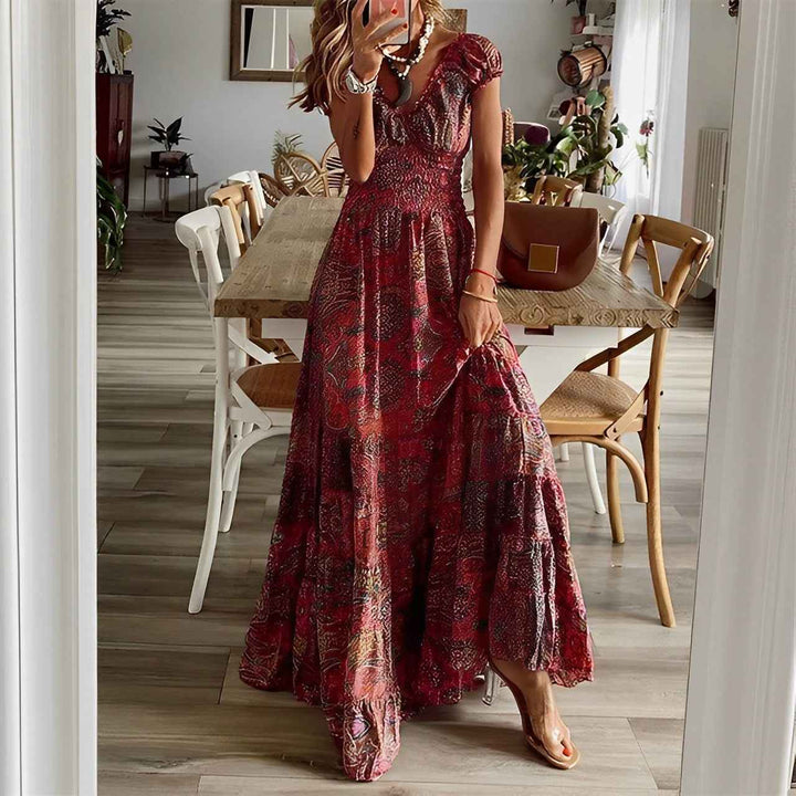 Kaida | Elegancka sukienka w stylu boho
