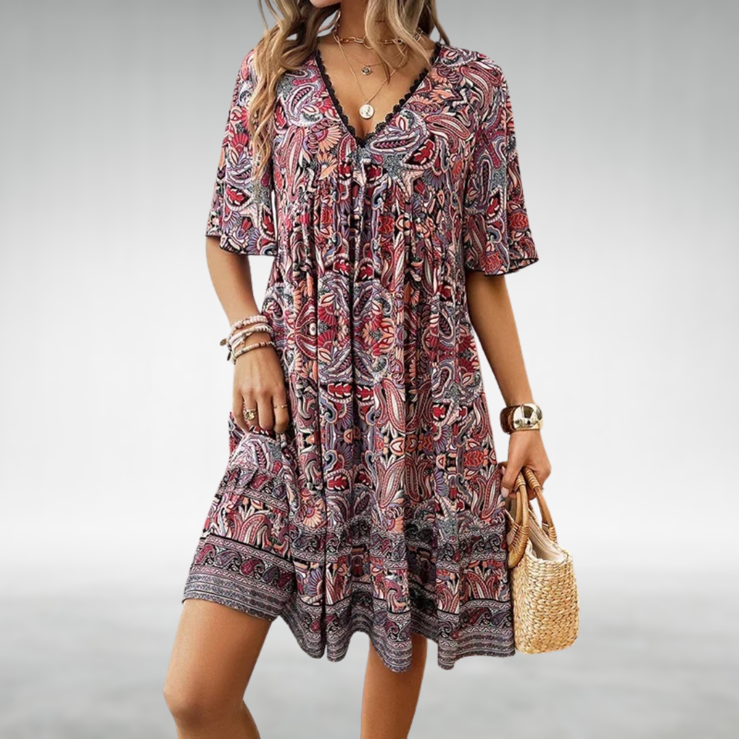 Quinley | Sukienka w stylu boho