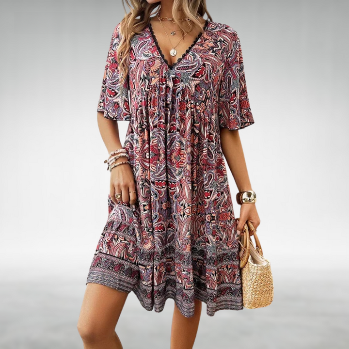 Quinley | Sukienka w stylu boho