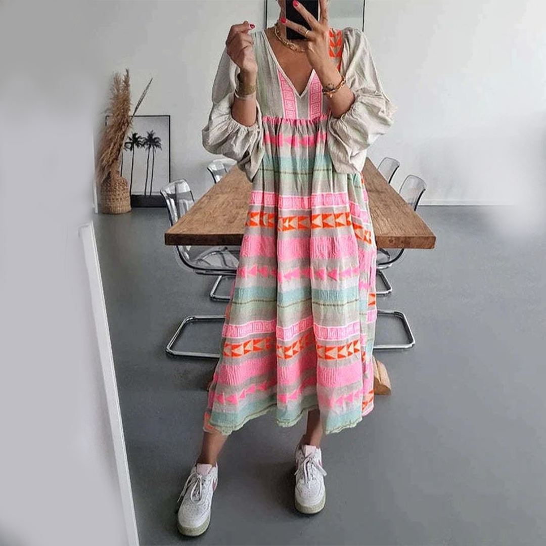 Jessenia | Wygodna sukienka w stylu boho