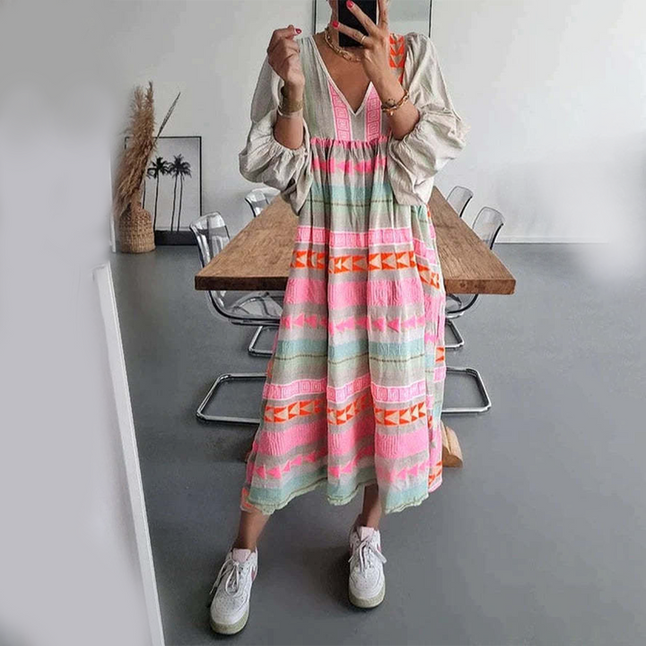 Jessenia | Wygodna sukienka w stylu boho