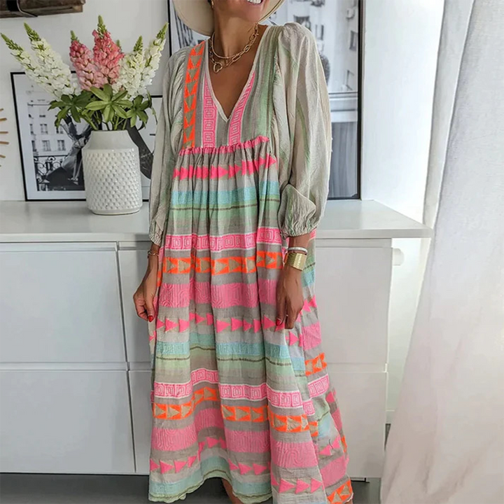 Jessenia | Wygodna sukienka w stylu boho