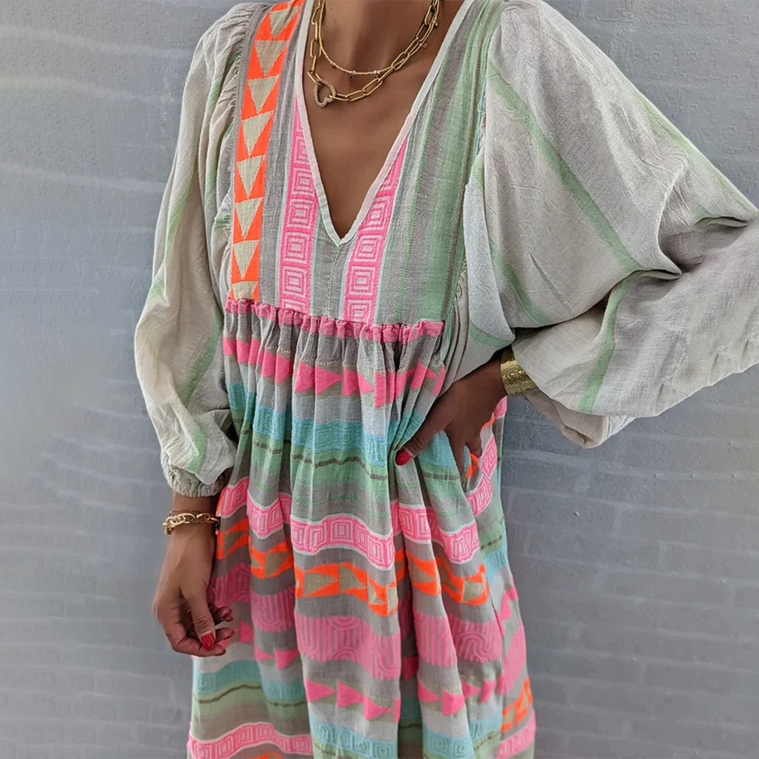 Jessenia | Wygodna sukienka w stylu boho