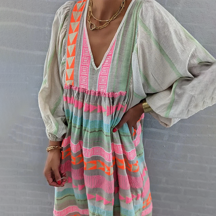Jessenia | Wygodna sukienka w stylu boho