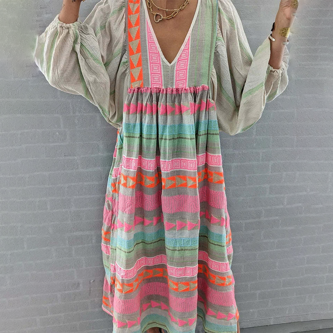 Jessenia | Wygodna sukienka w stylu boho