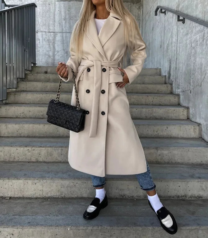 Gwyneth | Długi płaszcz