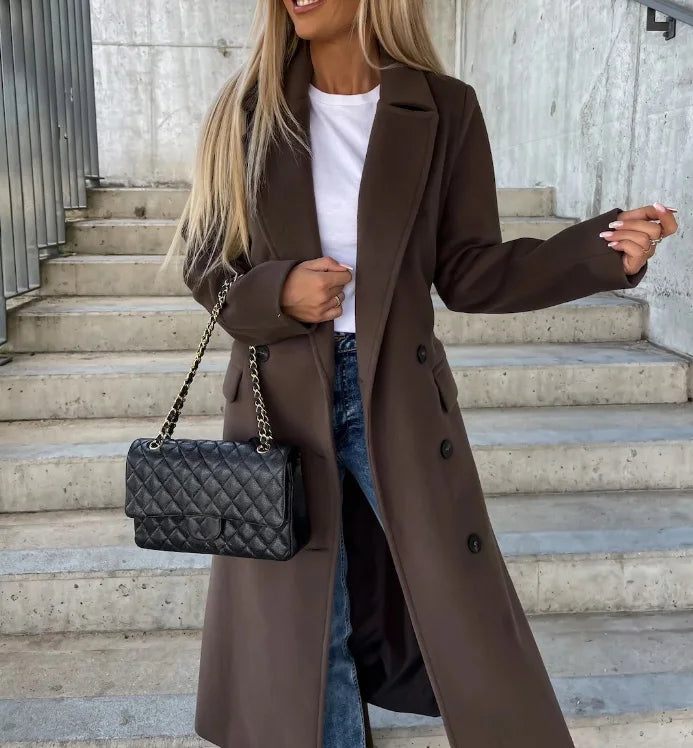 Gwyneth | Długi płaszcz