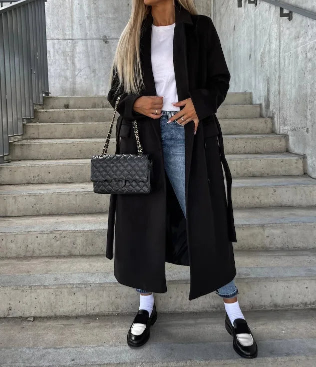 Gwyneth | Długi płaszcz