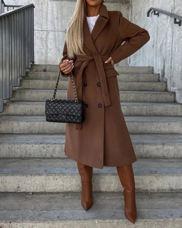 Gwyneth | Długi płaszcz