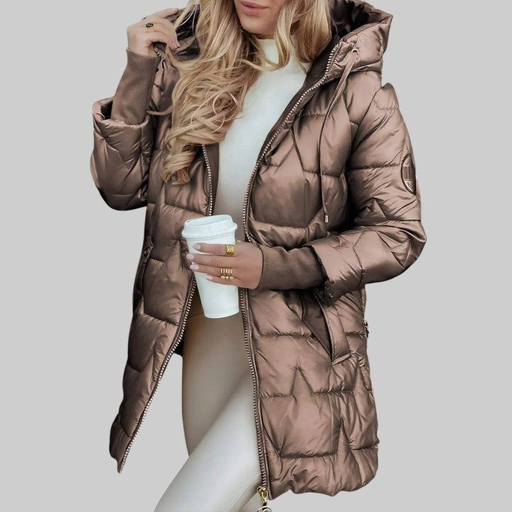 Cecilia | Elegancka kurtka z kapturem