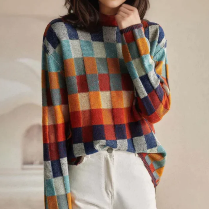 Isla | Wygodny sweter w stylu vintage