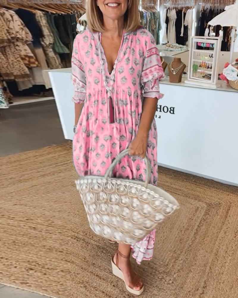 Verity | Sukienka w stylu boho