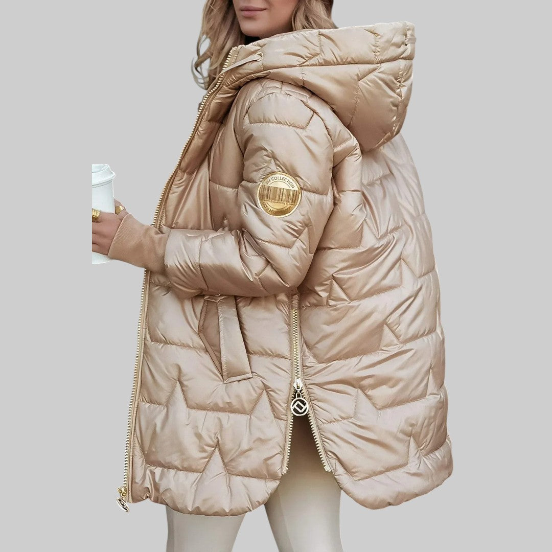 Cecilia | Elegancka kurtka z kapturem
